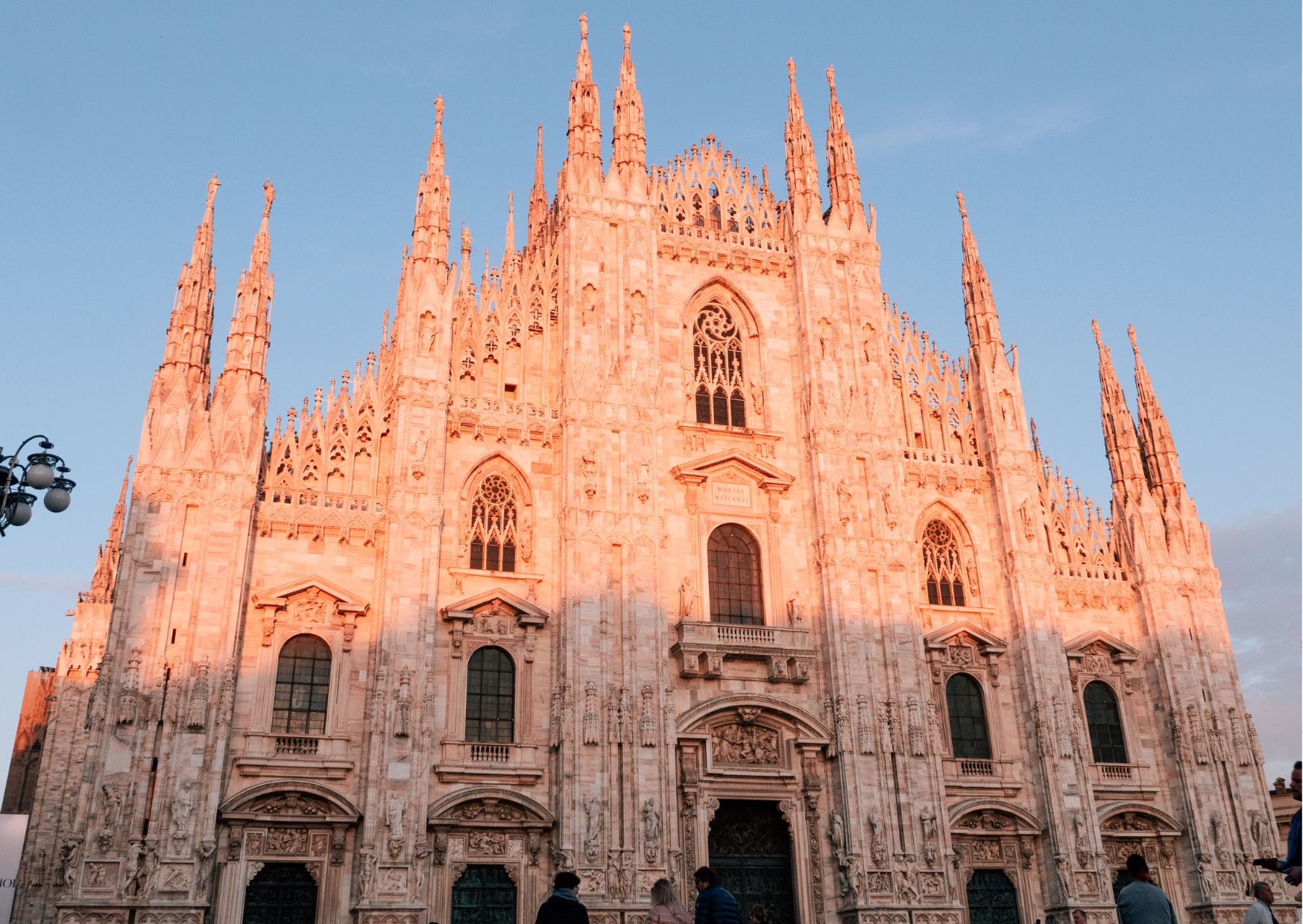 Photo du voyage à Milan des étudiants en Management du luxe et de la mode